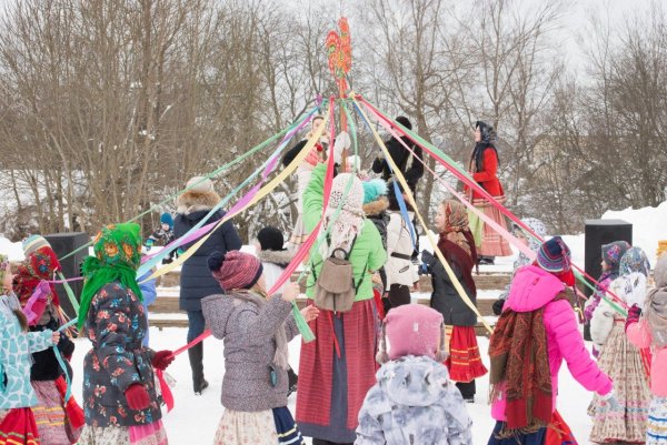 Масленица парк Юность