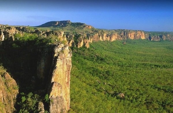 Национальный парк Какаду Австралия рельеф