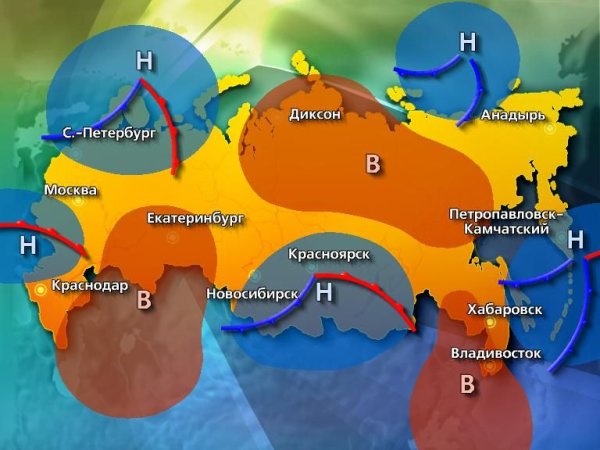 Прогноз погоды карта