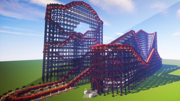 Rollercoaster майнкрафт