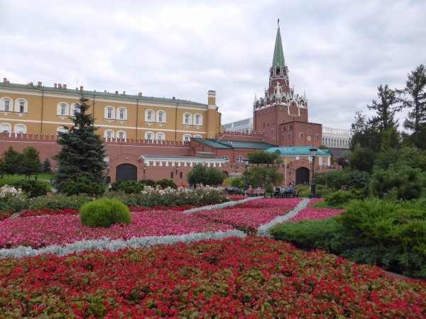 Александровский сад площадь Москва