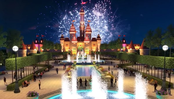 Парк Нагатинская Пойма Диснейленд