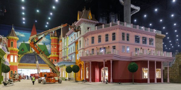 Парк аттракционов в Москве остров мечты