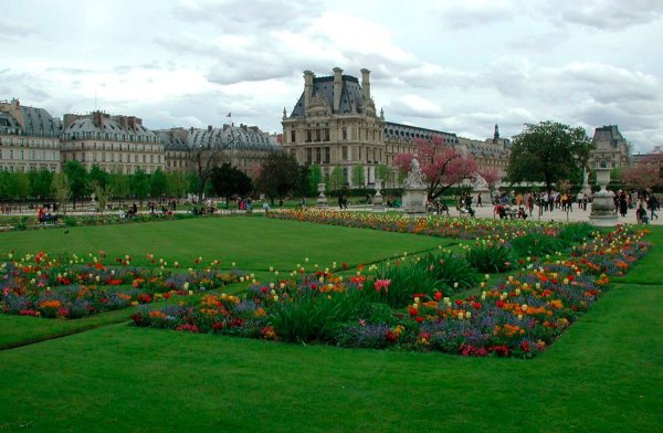 Франция. Париж. Сад Тюильри