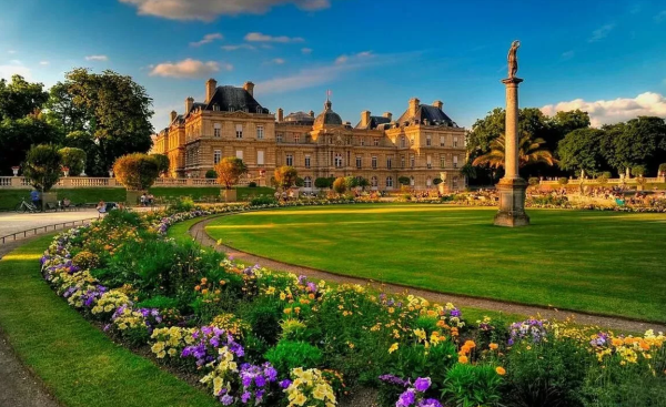 Сад Люксембург Париж
