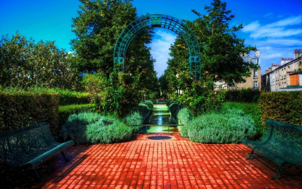 Скверы и парки Парижа