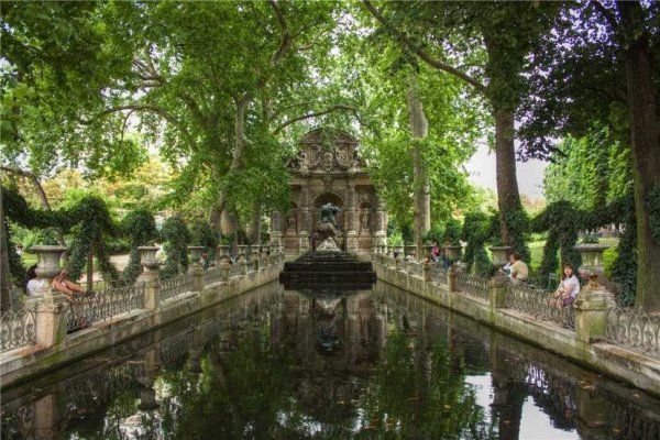 Сад Люксембург Париж