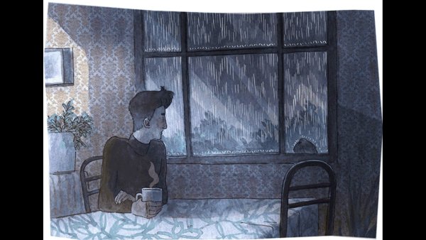 Грустная картина