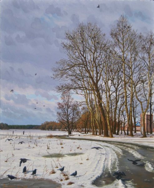 Алексей Кондратьевич Саврасов ранняя Весна