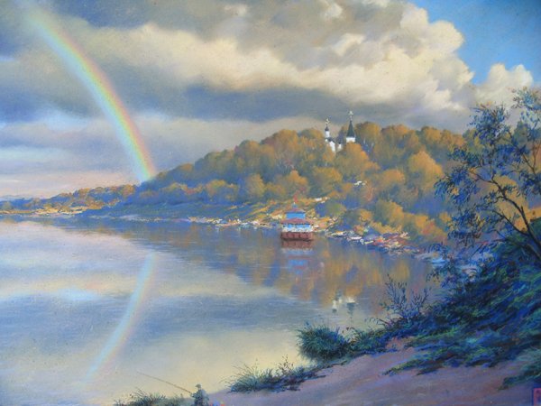 Художник Майстренко Геннадий картина монастырь