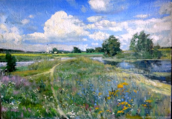 Исаак Ильич Левитан. Июньский день. (Лето).