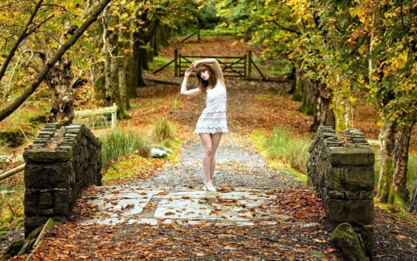 Прогулка осень парк