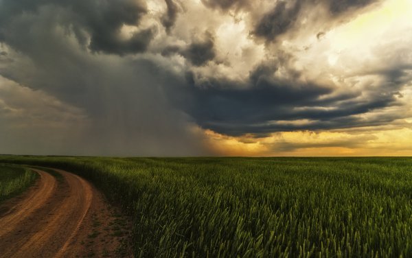 Пейзаж гроза