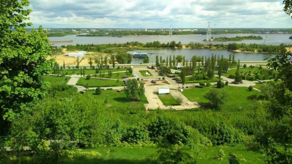 Парк Победы на гребном канале в Нижнем Новгороде