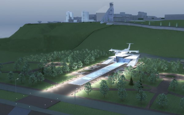 Парк Победы на гребном канале в Нижнем Новгороде