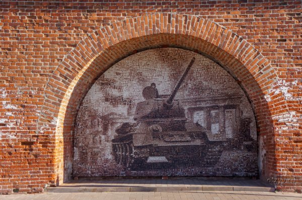 Нижний Новгород, стена славы в Кремле