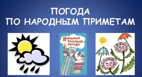 Народные погодные приметы
