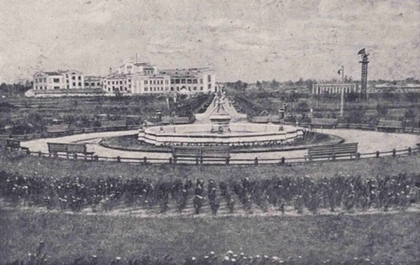 Сормовский парк Нижний Новгород фонтаны