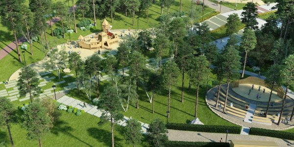 Парк Алые паруса Воронеж