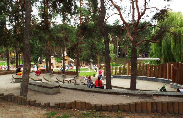 Парк Алые паруса Воронеж набережная