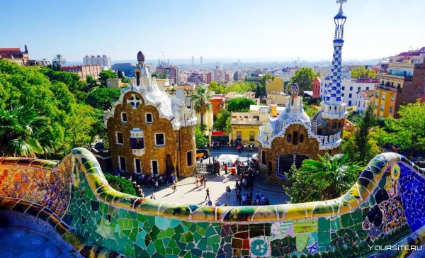 Парк Гуэль, Барселона, Испания