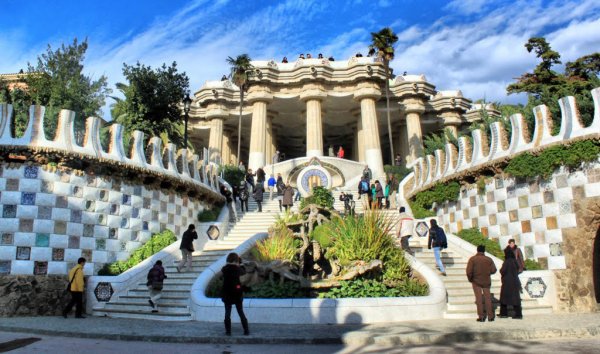 Антонио Гауди парк Гуэля