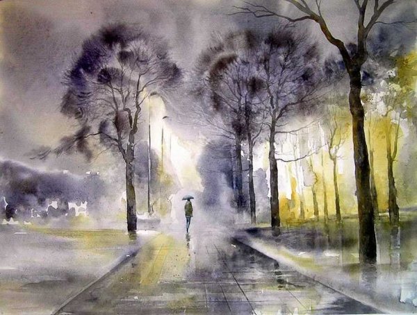 Осенний пейзаж Игорь Хайков