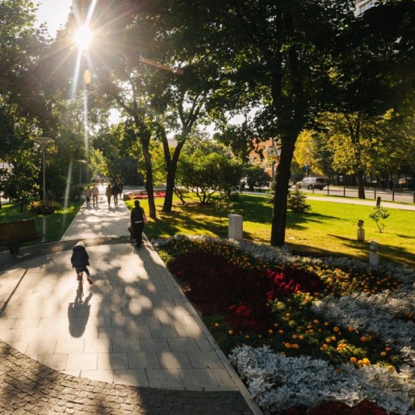 Скверы Москвы благоустройство