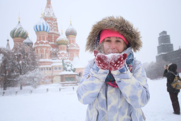 Мороз в Москве