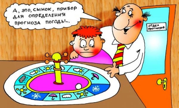 Шутки про синоптиков