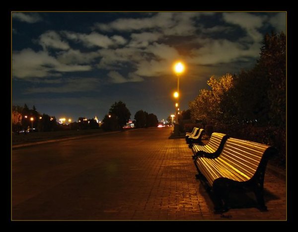 Летний вечер в городе