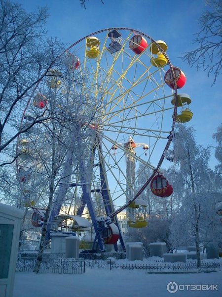 Парк аттракционов потешный двор в Архангельске