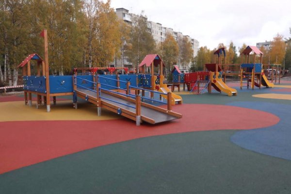 Сквер в Архангельске Зарусье