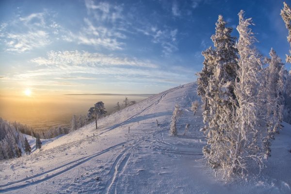 Уральские горы зимой