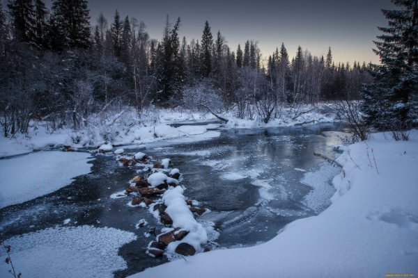 Уральская природа зимой