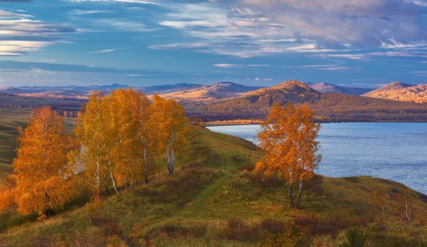 Южный Уральские горы осенью