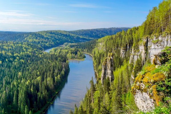 Уральские горы в Свердловской области