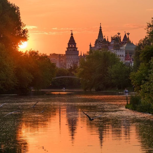 Серебряно-виноградный пруд в Измайлово