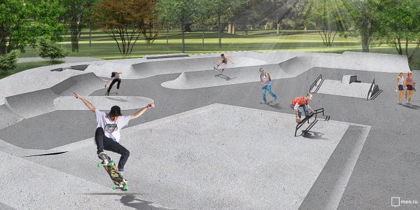 Скейт парк Сосновый Бор