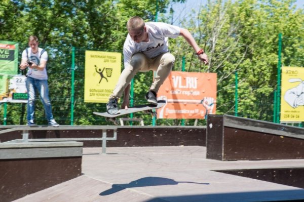 Скейт парк в Омске