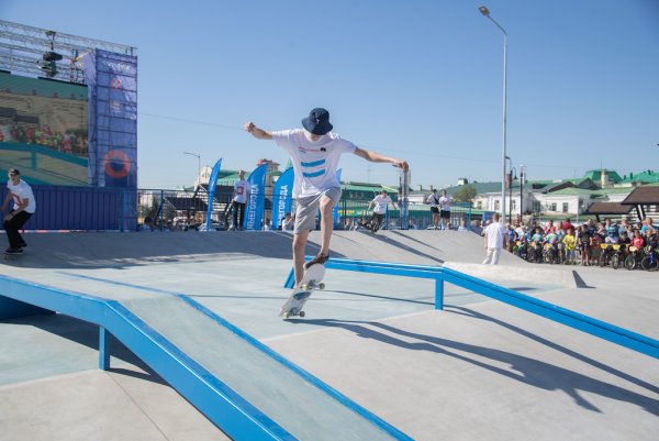 Новый скейт парк в Омске