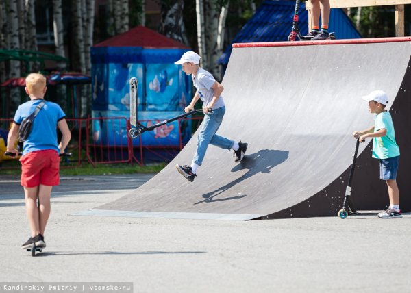 Скейт парк на Авангарде Томск