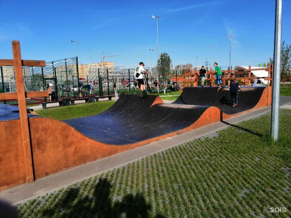Скейт парк в Астрахани на Татищева