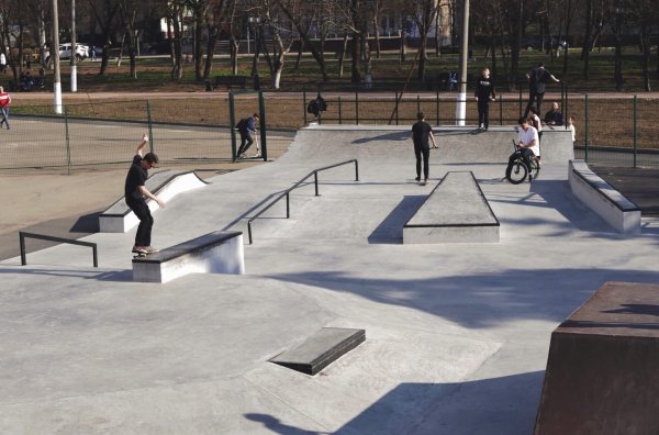 Парк Сосенки скейт парк