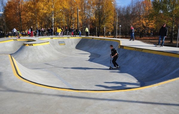 Парк Добросельский скейт парк во Владимире 2