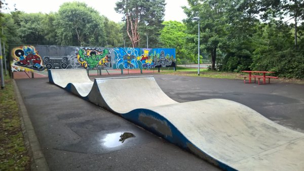 Скейт парк Сосновый Бор