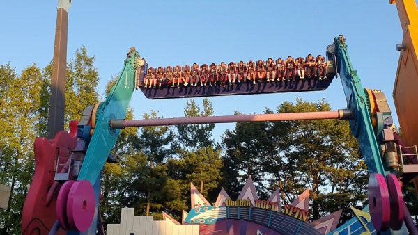 Everland Корея страшные аттракционы