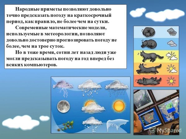 Презентация на тему народные приметы