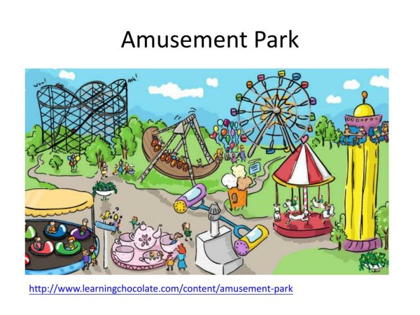 Парк аттракционов Vocabulary