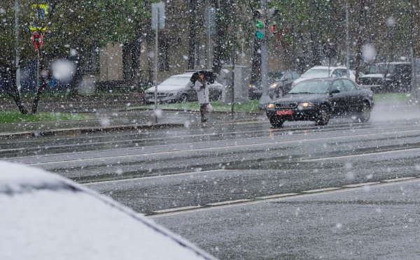 Ливень зимой